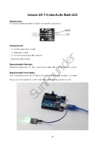 Предварительный просмотр 58 страницы SunFounder Sensor Kit V1.0 Manual