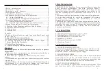 Preview for 2 page of SUNFRE S10 Operating Instructions Manual