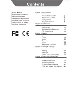 Preview for 2 page of Sungale AA850 User Manual