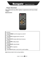 Preview for 11 page of Sungale AA8F User Manual