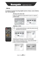 Preview for 26 page of Sungale AA8F User Manual