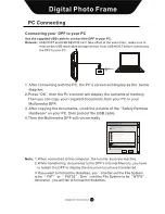 Предварительный просмотр 17 страницы Sungale AD1110 User Manual