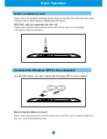 Предварительный просмотр 9 страницы Sungale AD1501W User Manual