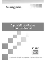 Sungale AW11G-WF User Manual предпросмотр