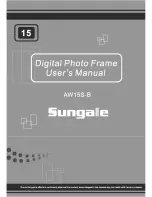 Preview for 1 page of Sungale AW15S-B User Manual