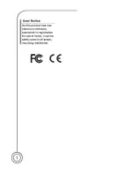 Предварительный просмотр 2 страницы Sungale CA705 User Manual