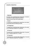 Предварительный просмотр 14 страницы Sungale CA705 User Manual