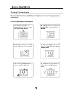 Предварительный просмотр 5 страницы Sungale CD358LD User Manual