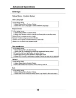 Preview for 22 page of Sungale CD358LD User Manual