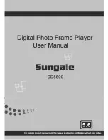 Sungale CD5600 User Manual предпросмотр