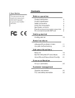 Preview for 2 page of Sungale Cyberus ID701WTA User Manual