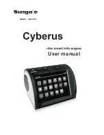 Предварительный просмотр 1 страницы Sungale Cyberus ID801WT User Manual