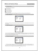 Preview for 17 page of Sungale DVD-2025 User Manual