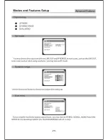 Preview for 21 page of Sungale DVD-2025 User Manual