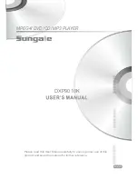 Preview for 1 page of Sungale DXP9010K User Manual