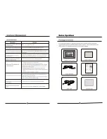 Предварительный просмотр 7 страницы Sungale ID800WT User Manual