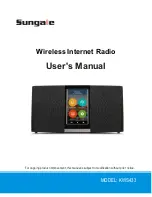 Sungale KWS433+ User Manual preview