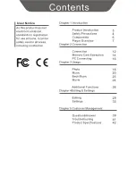 Preview for 2 page of Sungale MW12Z-001B User Manual