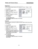 Предварительный просмотр 16 страницы Sungale PD-560 User Manual