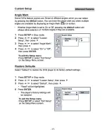 Предварительный просмотр 18 страницы Sungale PD-560 User Manual