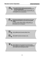 Предварительный просмотр 22 страницы Sungale PD-560 User Manual