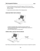 Предварительный просмотр 30 страницы Sungale PD-560 User Manual