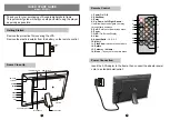 Sungale PF1501+ Quick Start Manual предпросмотр