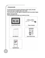 Предварительный просмотр 4 страницы Sungale PF703 User Manual