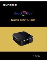 Sungale STB-370QSG Quick Start Manual preview