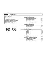 Preview for 2 page of Sungale TD350A User Manual