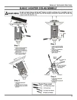 Предварительный просмотр 12 страницы SunGlo A242 Installation, Operation And Maintanance Manual