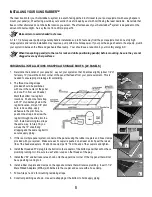 Preview for 5 page of Sungrabber In-ground Solar Pool Heater Installation And Operation Manua