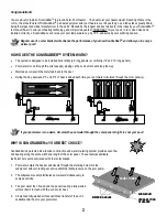 Preview for 2 page of Sungrabber IN-GROUND Installation And Operation Manual