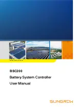 Предварительный просмотр 1 страницы Sungrow BSC200 User Manual