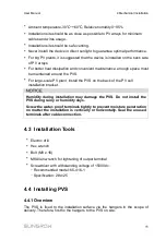 Preview for 15 page of Sungrow PVS-12MH-DB User Manual