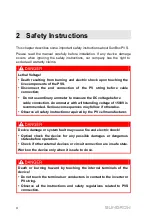 Preview for 8 page of Sungrow PVS-16M-HV User Manual