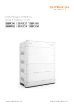 Sungrow SBR096 Quick Installation Manual предпросмотр