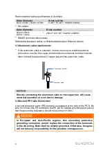 Предварительный просмотр 8 страницы Sungrow SC50HV Quick Installation Manual