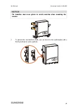 Предварительный просмотр 33 страницы Sungrow SG10KTL-EC User Manual