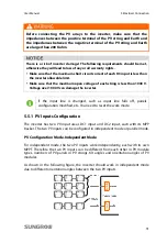 Предварительный просмотр 41 страницы Sungrow SG10KTL-EC User Manual