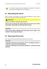 Предварительный просмотр 78 страницы Sungrow SG10KTL-EC User Manual