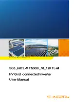 Sungrow SG10KTL-M User Manual preview