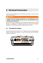 Preview for 35 page of Sungrow SG10KTL User Manual