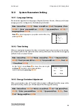 Preview for 77 page of Sungrow SG10KTL User Manual