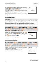 Preview for 78 page of Sungrow SG10KTL User Manual