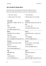 Preview for 104 page of Sungrow SG125HV-30 User Manual