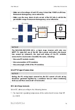 Preview for 65 page of Sungrow SG125HV User Manual