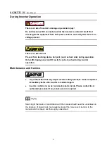 Preview for 12 page of Sungrow SG1K5TL-31 User Manual