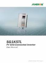 Предварительный просмотр 1 страницы Sungrow SG1K5TL User Manual