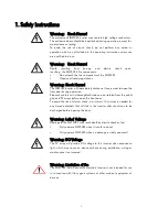 Предварительный просмотр 10 страницы Sungrow SG250K3 Operation Manual